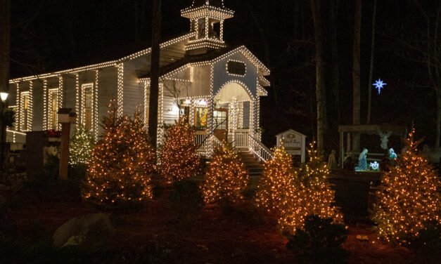 Festive Lights in Pigeon Forge