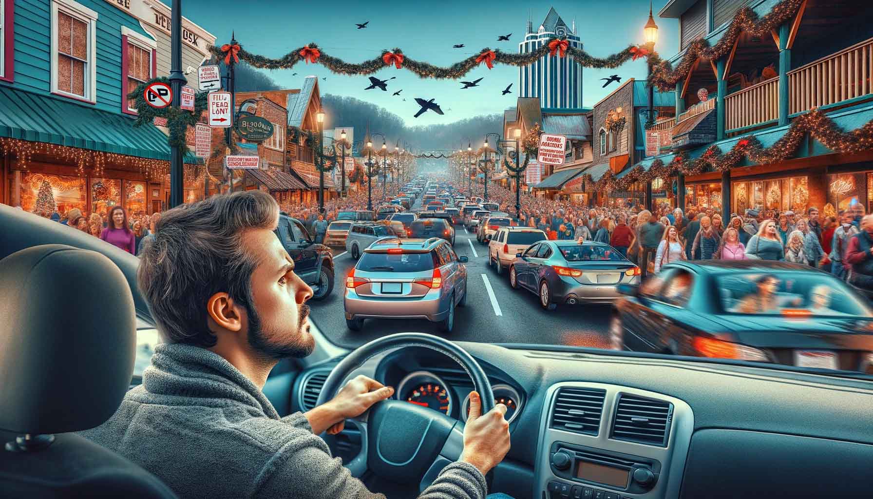 Pigeon Forge Parking for New Year’s Eve Fireworks